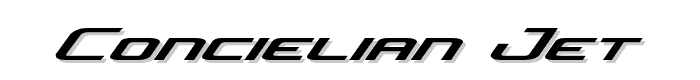 Concielian Jet font